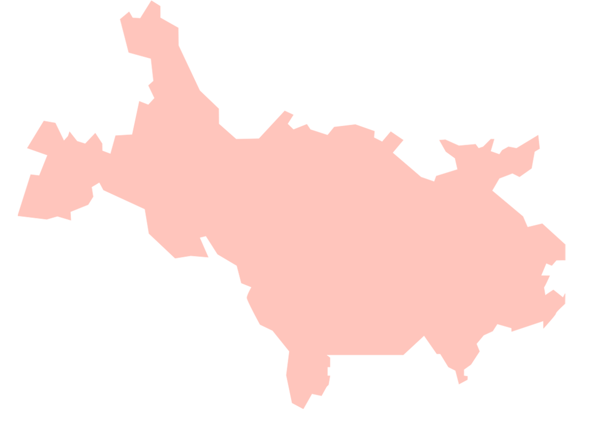 mapa region